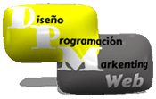 Logotipo Diseño, Programación y Marketing Web DPMWeb